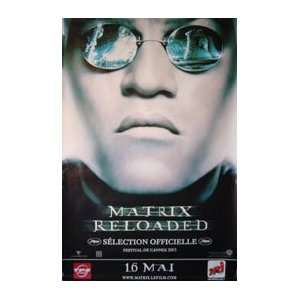  THE MATRIX RELOADED (ROLLED FRENCH STYLE D) Movie Poster 