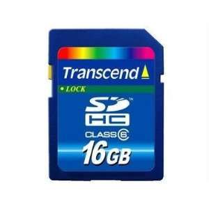  TRANSCEND 16GB SDHC CARD CLASS 6 Electronics