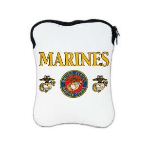 iPad 1 2 & New iPad 3 Sleeve Case 2 Sided Marines United States Marine 