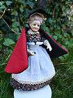   Style Artist Reproduction Miniature All Bisque Doll House Lady Doll
