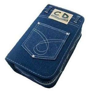  Cool Blue Jean Style CD&DVD Case/Holder(Holds up to 128 