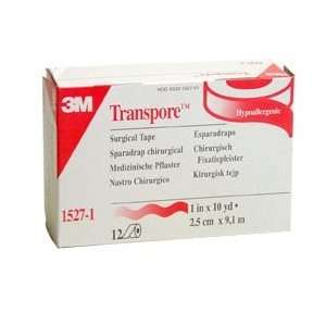  3m Adhesive Tape Transpore Surgical 1 X 10 Yd 12/bx 