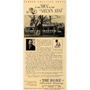  1950 Ad Home Insurance Fire Joel Harris Uncle Remus 