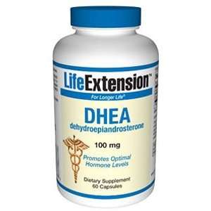  DHEA (dehydroepiandrosterone), 100 mg 60 capsules Health 