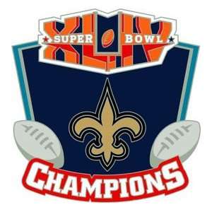  New Orleans SAINTS Super Bowl XLIV Champions PIN #2 