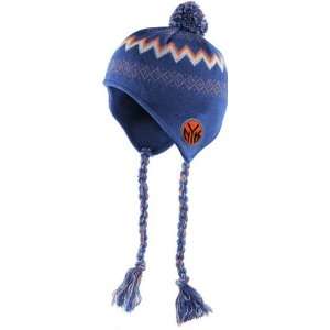 New York Knicks Blue Kids (4 7) Tassel Pom Knit Hat 