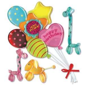  Jolees Boutique Dimensional Stickers Shaped Ballo