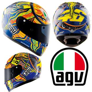 AGV GP TECH ROSSI 5 CONTINENTS MOTORCYCLE HELMET NEW  