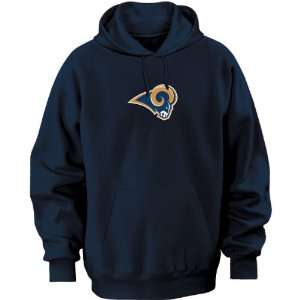  NFL St. Louis Rams Team Logo Hooded Sweatshirt XX Large 