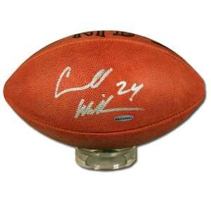 Carnell  Cadillac  Williams Autographed Football (UDA 