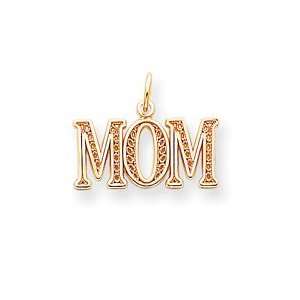 14k Gold Mom Charm [Jewelry] 