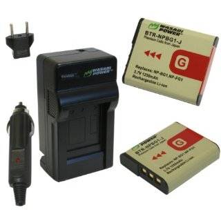Wasabi Power Battery and Charger Kit for Sony NP BG1, NP FG1 and Cyber 