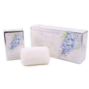  Crabtree & Evelyn   Wisteria 3 Soap Set Beauty