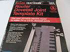 CRAFTSMAN  ROUTER DOVETAIL TEMPLATE KIT NEW IN PACKAGE 9 2579