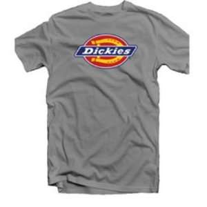  2X Large T Shirt with Dickies Logo Grey Electronics