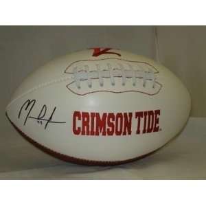  MARK INGRAM Autographed Alabama Crimson Tide Football 