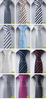 Wholesale 5 PCS 100% Woven Silk Slim 2 Wide Skinny Tie  