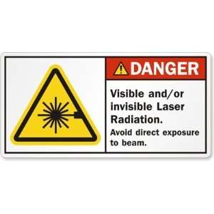  Visible and/or invisible Laser Radiation. Avoid direct 