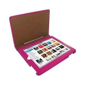   Frama iPad 2 / The New Ipad 3 Pink Magnetic Leather Case for Apple