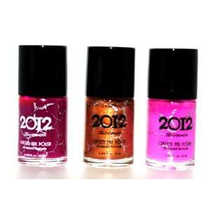   Nail Crackle Style Lacquer Combo Set   Trinity