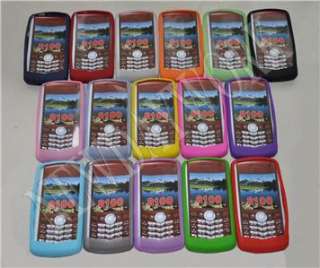 Silicone Cover Case Skin for Blackberry Pearl 8100  