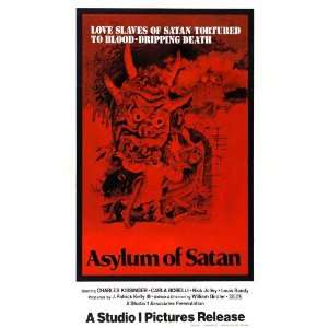  Asylum of Satan Movie Poster (11 x 17 Inches   28cm x 44cm 