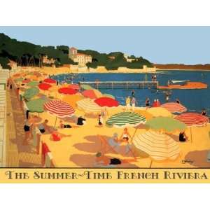  French Riviera the Summer Time Beach Ocean France French 