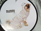   MUMMY DRESS MARTHA STEWART PET DOG COSTUME HALLOWEEN X SMALL X SM XSM