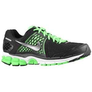 Nike Zoom Vomero+ 6   Mens   Running   Shoes   Black/Neon Lime/White