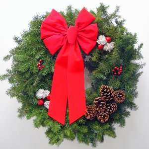 Balsam Christmas Wreath Deluxe 
