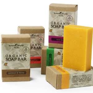 Organic Bar Soap by Bluecorn   Lavender (4 ounce)  Grocery 