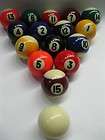 NEW Set of 16 Miniature Pool Balls for Mini Billiard Tables