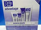   Clean And Clear 2 IN 1 Acne & Mark Eraser Kit Clinically Proven  