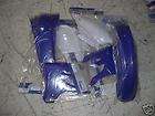 YZ250F YZ450F Factory Yamaha oem Plastic Kit blue 03 05