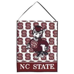  North Carolina State Wolfpack Wall Hanging Tapestry 12 x 