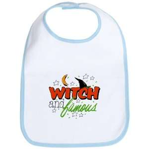   Sky Blue Halloween Witch and Famous with Witch Hat 