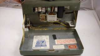  featuring A Vintage 1956 Motorola 55L4 Portable AM Radio. This radio 