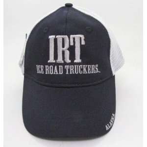 Alaskas Ice Road Truckers Hat Ball Cap Navy IRT 