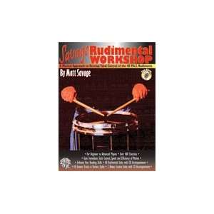   Savage Rudimental Workshop   Snare Drum   Bk+CDs Musical Instruments