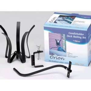  Orion Wind Proof Candle Holder Deck Mount Set