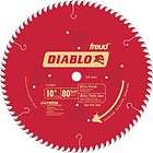   80T Diablo Ultra Finish Work Chop/Slide Miter and Table Saw Blade D10