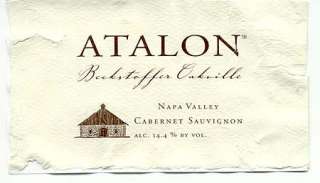 Atalon Beckstoffer Vineyard Cabernet Sauvignon 1999 