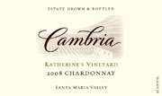 Cambria Katherines Vineyard Chardonnay 2008 