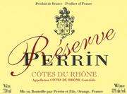 Perrin et Fils Reserve Cotes du Rhone Rouge 2000 