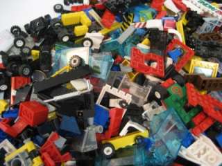 100 LEGO RACECAR PIECES lot cars trucks racing wheels  