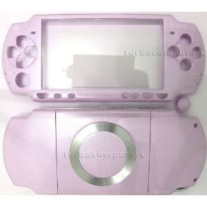 Lavender Purple PSP 2000 Series Full Shell Cover Housing Replacement 