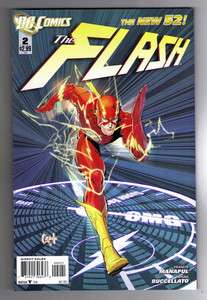 FLASH #2 GREG CAPULLO VARIANT COVER   THE NEW 52   2011  