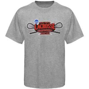  NCAA 2012 NCAA Lacrosse Championships Logo T Shirt   Ash 