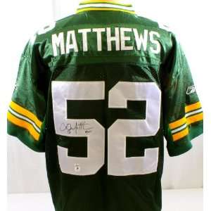  Clay Matthews Autographed Jersey   Autographed NFL Jerseys 