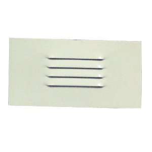 RV Motorhome Aluminum Louver Plate For Ventilation, 5 Inches By 12 